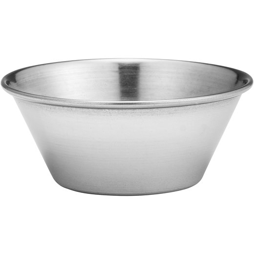 Såskopp, rostfritt stål, dia 6,2 cm, 4 cl