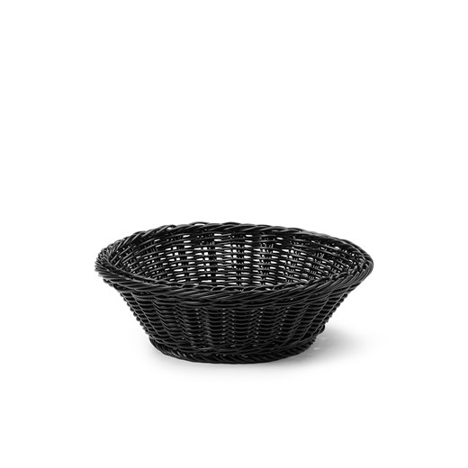 Brödkorg, rund, polypropen, dia 25 cm, höjd 8 cm