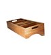 Bestickslåda Mangowood, 57x28x15 cm, 4-fack