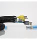 Kabelstrumpa Axessline Cable Cover på rulle, flätad, dia 2,5 cm, 25 meter