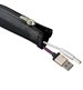 Kabelstrumpa Axessline Cable Cover med blixtlås, flätad, dia 2 cm, längd 1,5 meter