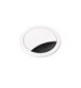 Bordslock Axessline Cable Grommet Medium med borst, dia 6 cm