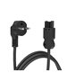 Strömkabel Axessline Connection Cord, CEE 7/7 till 3PC, svart