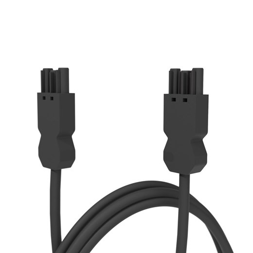 Förlängningskabel Axessline Extension Cord, 2 3PC, svart