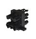 Kopplingsblock Axessline Daisy Chain, svart, 1-3, 3PC, T-stycke
