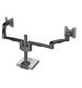 Monitorarm Hold Dual Monitor Arm 27, 2 skärmar, 2x14 kg