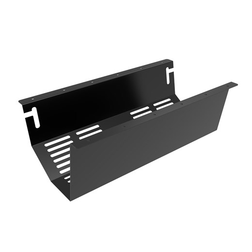 Kabeldike Axessline Outlet Tray för uttagslist, 37x20 cm, svart