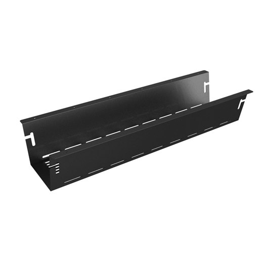 Kabeldike Axessline Outlet Tray för uttagslist, 67x22 cm, svart