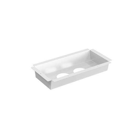 Montagebrunn Powerdot Tray 01 för 2 powerdots, 30 cm lock