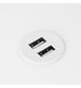 USB-laddare Axessline Micro, 2 USB-A laddare, 10 W