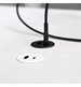 USB-laddare Axessline Micro, 1 USB-C, 1 USB-A laddare, 12 W, vit