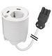 Powerdot 14, typ F, 1 eluttag, 2 USB-A laddare, 12 W, 1 kabelgenomföring, 3PC
