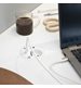 Powerdot 16, typ F, 1 eluttag, 1 USB-C port, 1 USB-A laddare, 12 W, 2 kabelgenomföringar, 3PC