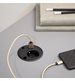 Powerdot 16, typ F, 1 eluttag, 1 USB-C port, 1 USB-A laddare, 12 W, 2 kabelgenomföringar, 3PC