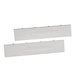 Ändstycke Uniform End Cover 01 för Toolbar-skena, 1,6x7,2 cm, 2-pack