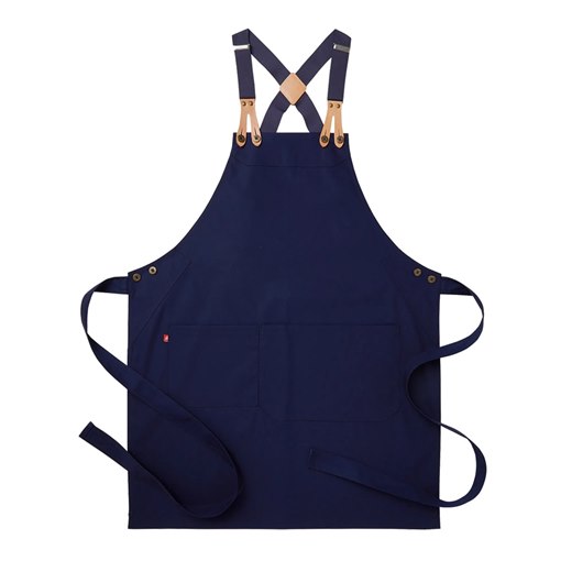 Bröstlappsförkläde 4078, mörk marin