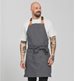 Bröstlappsförkläde 4078, marinrandig denim