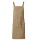 Bröstlappsförkläde Supportive 4577, khaki