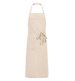 Bröstlappsförkläde 4579, beige