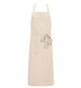 Bröstlappsförkläde 4579, beige