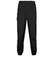 Byxor 8005, unisex, resår, svart