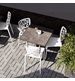 Komplett loungebord, Sevelitskiva, Ferreastativ, totalhöjd 50 cm