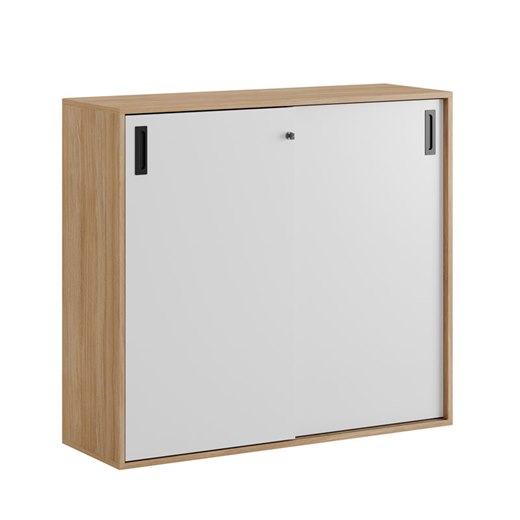 Skjutdörrskåp Modify, 120x40x107,5 cm, urban oak-stomme
