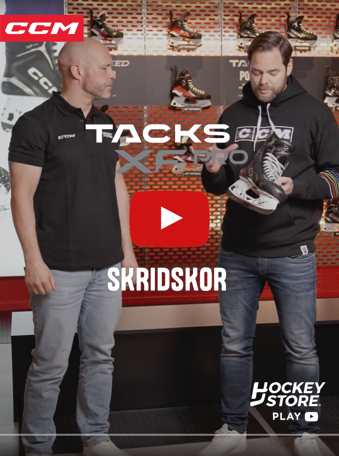 CCM Tacks XF Pro skridsko