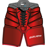 Bauer Keeperbukse Elite Sr Rød