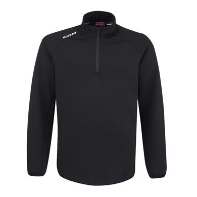 CCM Trøye Locker 1/4 Zip SR Black