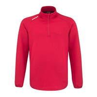 CCM Sweater Locker 1/4 Zip Sr RED