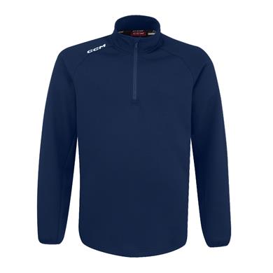 CCM Genser Locker 1/4 Zip JR Navy