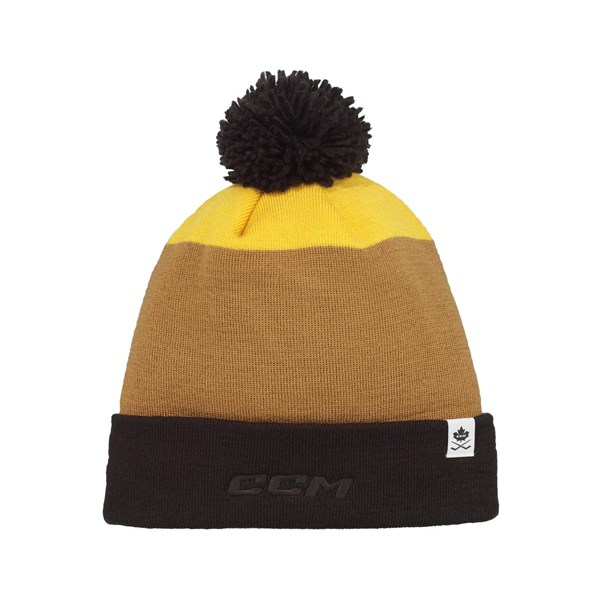 CCM Hat All Outside Pom Knit Sr