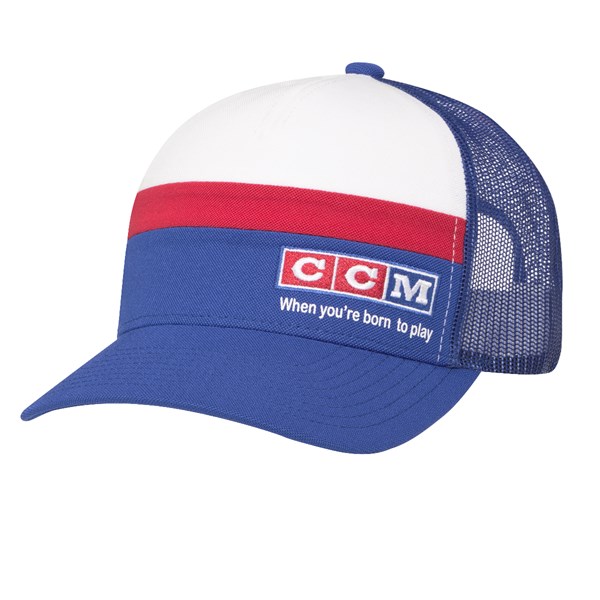 CCM Cap Retro BornTo Play Sr