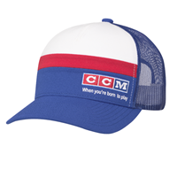 CCM Cap Retro BornTo Play Sr