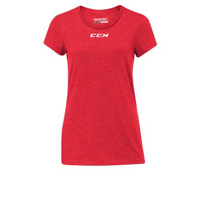 CCM T-shirt Women's Crew Neck Sr RED