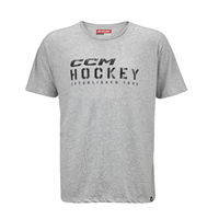 CCM T-Shirt Camo Stencil JR Grey