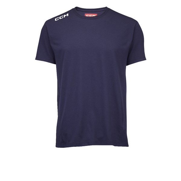 CCM T-skjorte Team Premium Essential SR Navy