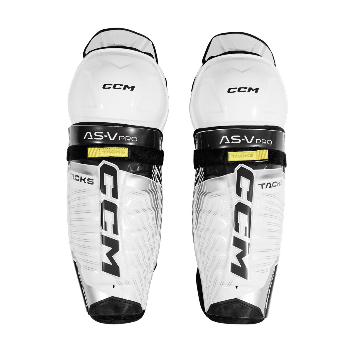 CCM Shin Guards Tacks AS-V Pro NHL Spec Sr - Hockey Store