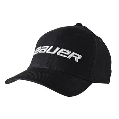 Bauer Cap Core Fitted Sr NAVY