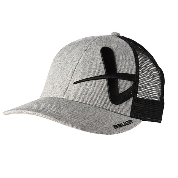 Bauer Cap Core Snapback Yth GREY