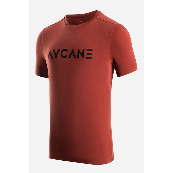 Aycane T-Shirt Ewoke Sr Ziegelrot