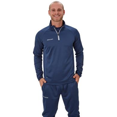 Bauer Genser Vapor Fleece 1/4 Zip JR Navy