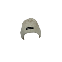 Bauer/New Era Hat Ribbed Toque with Patch LIGHT GREY