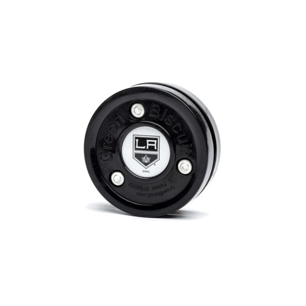 Green Biscuit Puck NHL Edition- LOS ANGELES BLACK