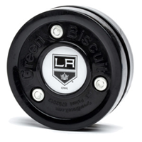 Green Biscuit Puck NHL Edition- LOS ANGELES BLACK