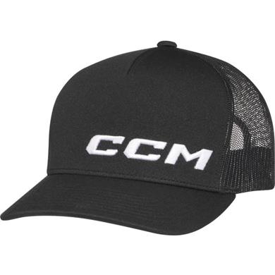 CCM Cap Monochrome Meshback Trucker Sr Schwarz