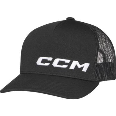 CCM Lippis Monochrome Meshback Trucker Sr Musta