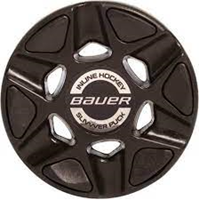 Bauer Streethockey Puck Slivver Schwarz