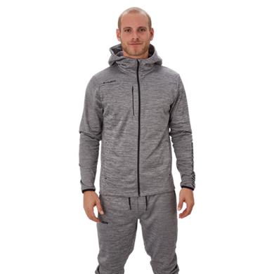 Bauer Hoodie Vapor Fleece Zip YTH Grå